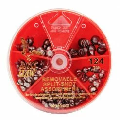 Eagle Claw Removable Split-Shot Assorted 02180H-002 - Baits & Lures