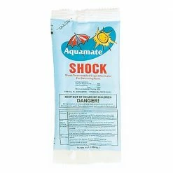 Aquamate Shock Treatment & Super Chlorinator for Swimming Pools, 1 lb. Bag - SH1 - Pool Care & Maintenance