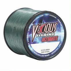 Vicious Fishing 14lb. 950 Yards Green Ultimate Mono VCLQP14 - Fishing Accessories & Gear