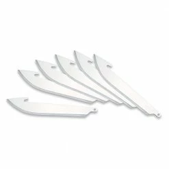 Outdoor Edge Razorsafe 3.5” Drop Point Blade, 6 Pack - RR-6 - Knives